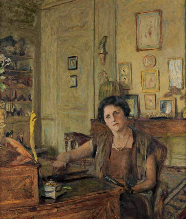  Edouard Vuillard —— PORTRAIT DE LA COMTESSE RAOUL DE RICCI